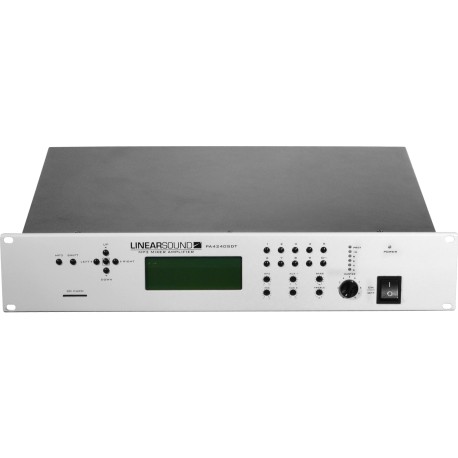 AMPLIFIER-PREAMPLIFIER WITH SD CARD AND TIMER 240W