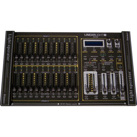 24-CHANNEL DMX LIGHTING CONSOLE
