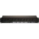 8 AMPLIFIED XLR3 OUTPUT RACK-MOUNTED DMX DISTRIBUTOR