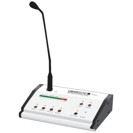 Microphone 4 zones de contrôle