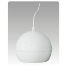 White spherical speaker 6 w / 3w / 1.5w 100v