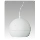 White spherical speaker 6 w / 3w / 1.5w 100v
