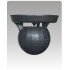 Black omnidirectional speaker 60w / 30 / 20 / 10 / 7.5 100v