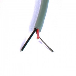 GREY PATCH PAIR 0,22MM² D4mm - PRICE IN km