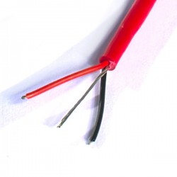 RED PATCH PAIR 0,22MM² D4mm - PRICE IN km