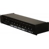 8 AMPLIFIED XLR3 OUTPUT RACK-MOUNTED DMX DISTRIBUTOR