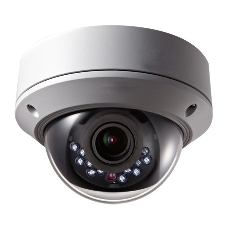 Caméra dôme 720 TVL IR anti vandalisme