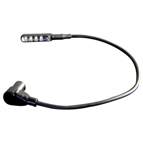 Flexible coude 45cm 4 LED XLR3