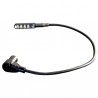 Flexible coude 45cm 4 LED XLR3