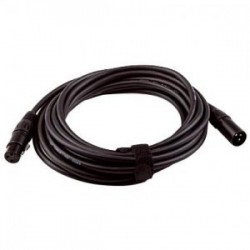 CABLE DMX PRO 1 FOIL SHIELDING PAIR - BLACK – PRICE IN km