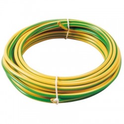 YELLOW/GREEN FLEXIBLE HO7 VK CABLE 1,5mm² - PRICE IN km