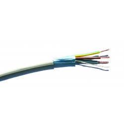25 CONDUCTORS SHIELDED BLACK CABLE - PRICE IN km