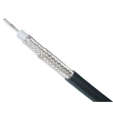 CABLE RG214 - DIAMETER 10.8mm – DOUBLE GROUND STRAP - PRICE IN km