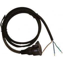 Cordon H07RNF 3G1.5 épanoui PC10/16A femelle 1.5m