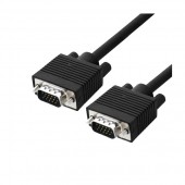 MALE MALE VGA CORD WITH FERRITE  15M