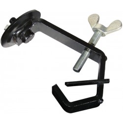 HOOK WITH COUNTER PLATE BLACK