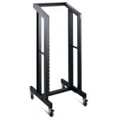 STAND FOR TUBULAR RACK 25U, WITH 4 WHEELS