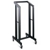 STAND FOR TUBULAR RACK 25U, WITH 4 WHEELS