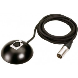 XLR TABLE BASE MICROPHONE WITH 3m CORDON