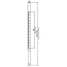 TELESCOPIC ARM FOR VIDEO-PROJECTOR STAND ARAKNO - 1135-1785MM - WHITE