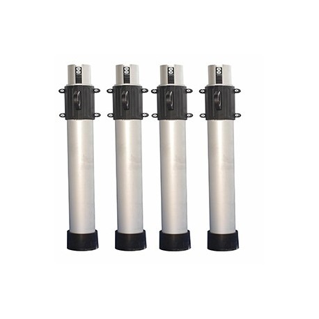 SET OF 4 TELESCOPIC FEET 0.40 - 0.60m