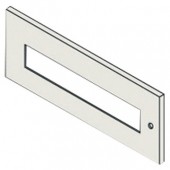 Plastron prédécoupé en tole 600 x 200 mm