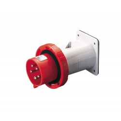 Socle de connecteur droit à encastrer étanche