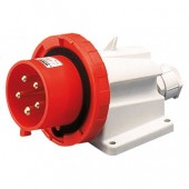 Socle de connecteur en saillie à 90° étanche 400V