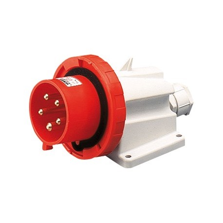 Socle de connecteur en saillie à 90° étanche 400V