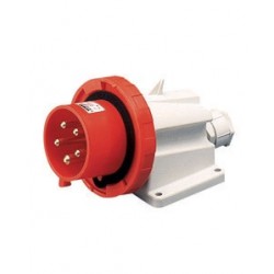 Socle de connecteur en saillie à 90° mâle 400V