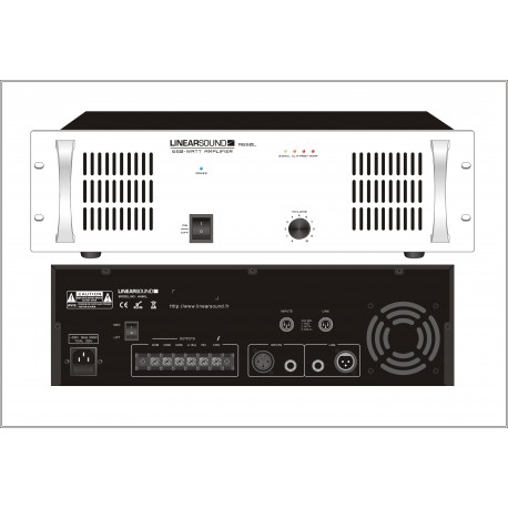 Amplifier 650w 100v 19p 3u