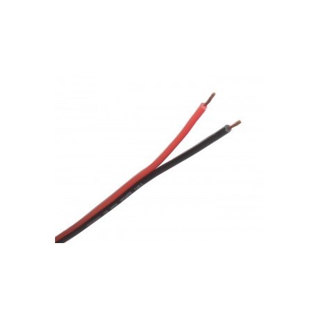 FLAT HP CABLE 2x0,75mm² - Ext. diameter 6,5mm - PRICE IN km