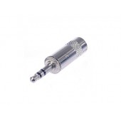 MINI JACK 3.5 STEREO PLUG FOR 4mm CABLE