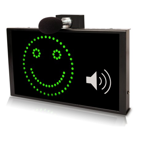 Afficheur pédagogique smiley autonome avec kit micro